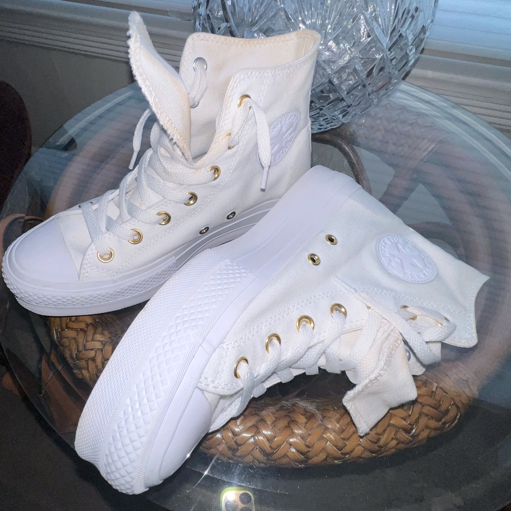 Converse High Top Platform Sneakers
